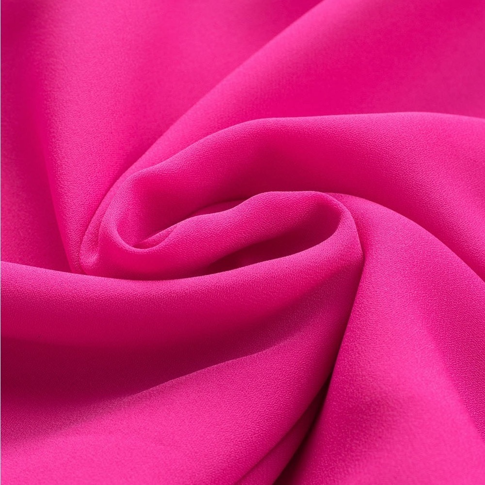 🔥🔥Rose Button Keyhole Back Pleated Ruffled Blouse - Picture 4 of 5